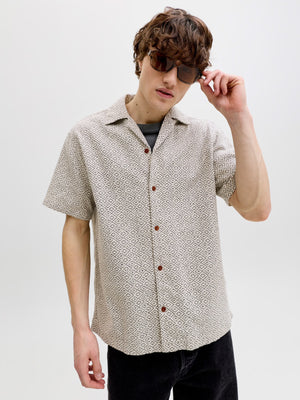 Jack&Jones - Camicia Relaxed Beige