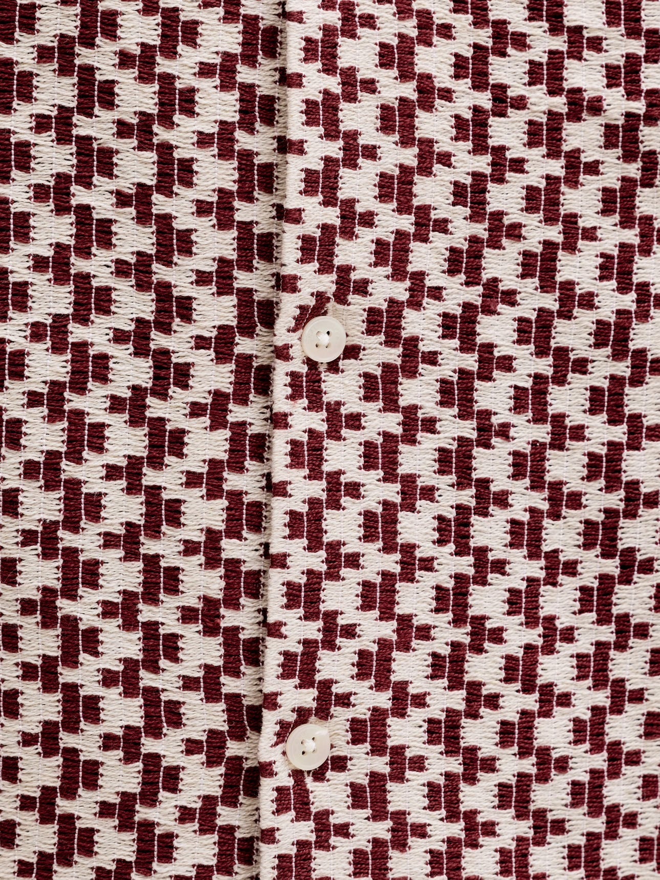 Jack&Jones - Camicia Relaxed Rosso Cabernet