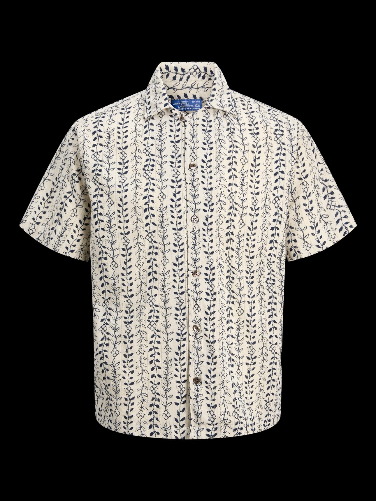 Jack&Jones - Camicia Relaxed Beige/Moonstruck
