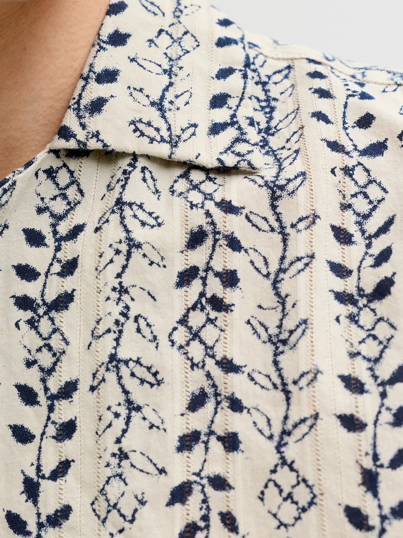 Jack&Jones - Camicia Relaxed Beige/Moonstruck