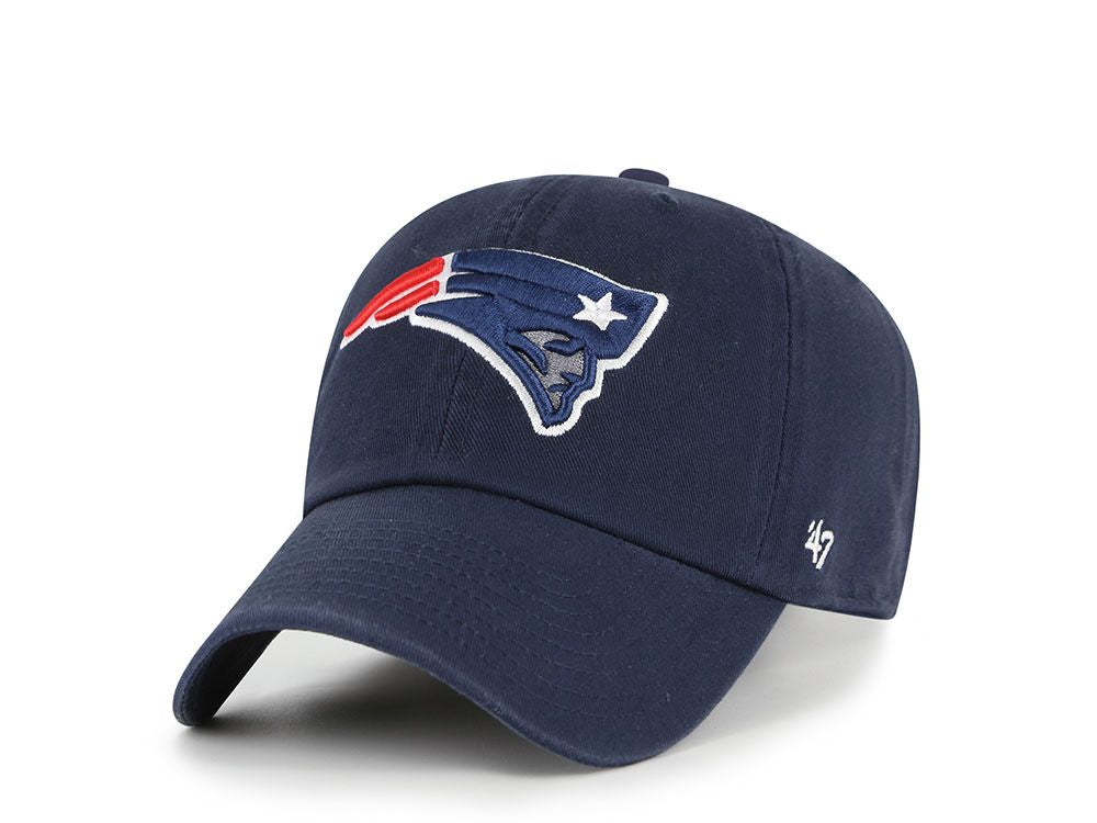 47 Brand - New England Patriots Clean Up Cap Navy
