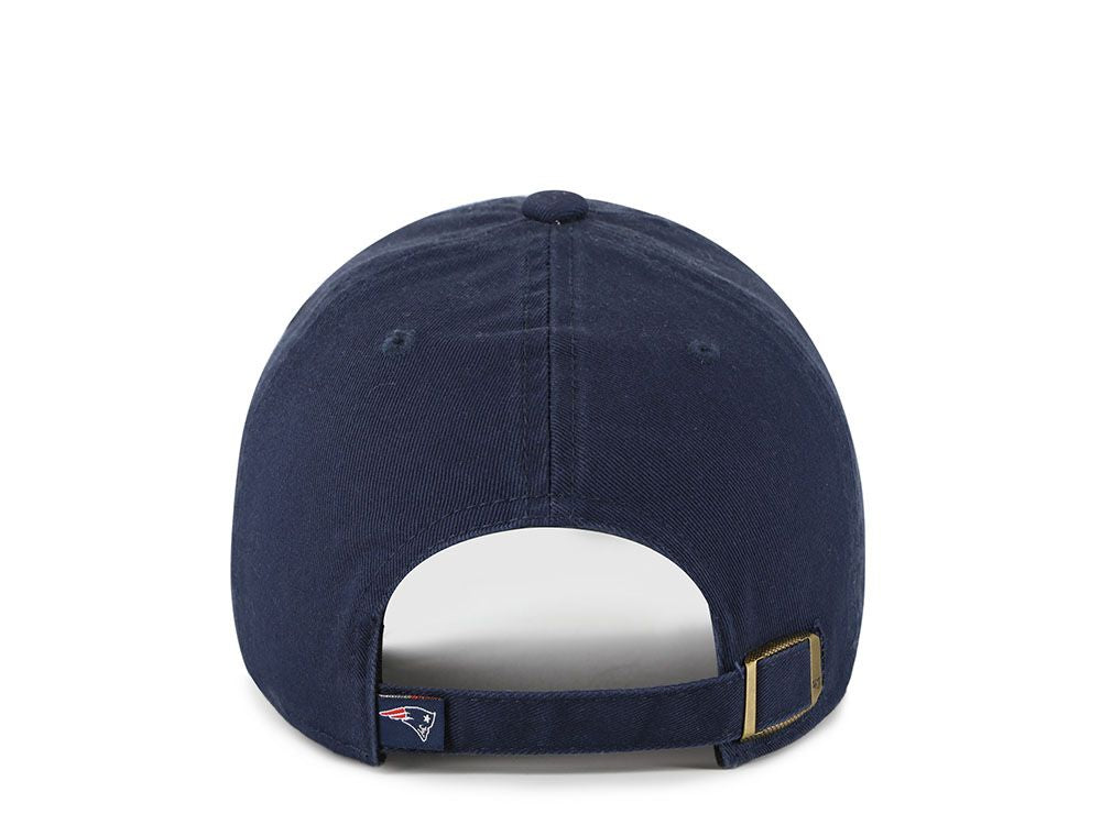 47 Brand - New England Patriots Clean Up Cap Navy
