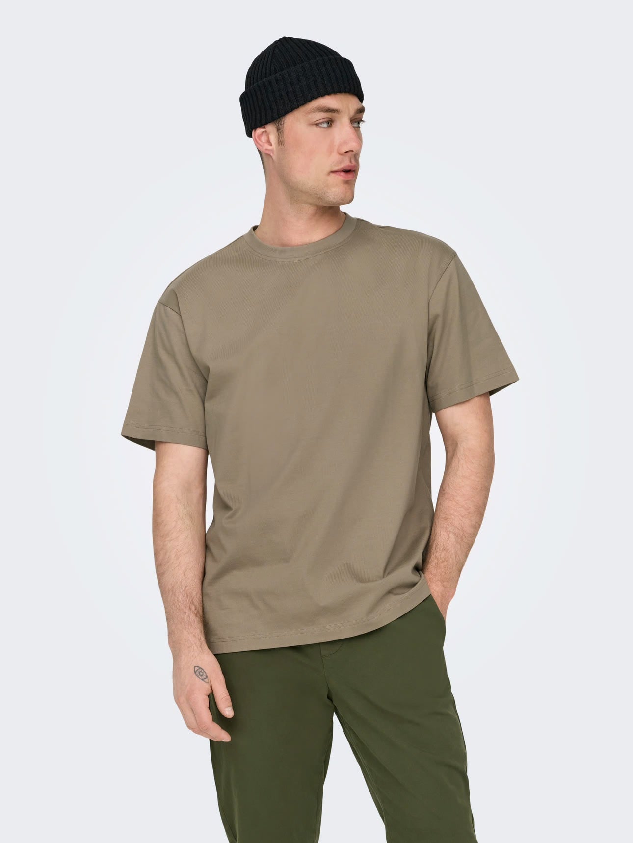 Only & Sons - T-Shirt Oversize Desert Taupe