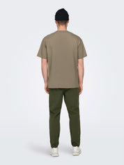 Only & Sons - T-Shirt Oversize Desert Taupe