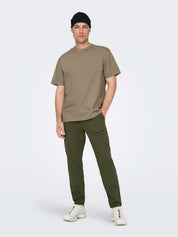 Only & Sons - T-Shirt Oversize Desert Taupe