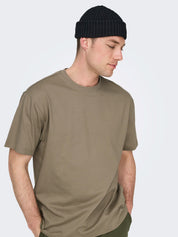 Only & Sons - T-Shirt Oversize Desert Taupe