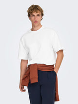Only & Sons - T-Shirt Oversize Bright White