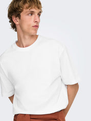 Only & Sons - T-Shirt Oversize Bright White