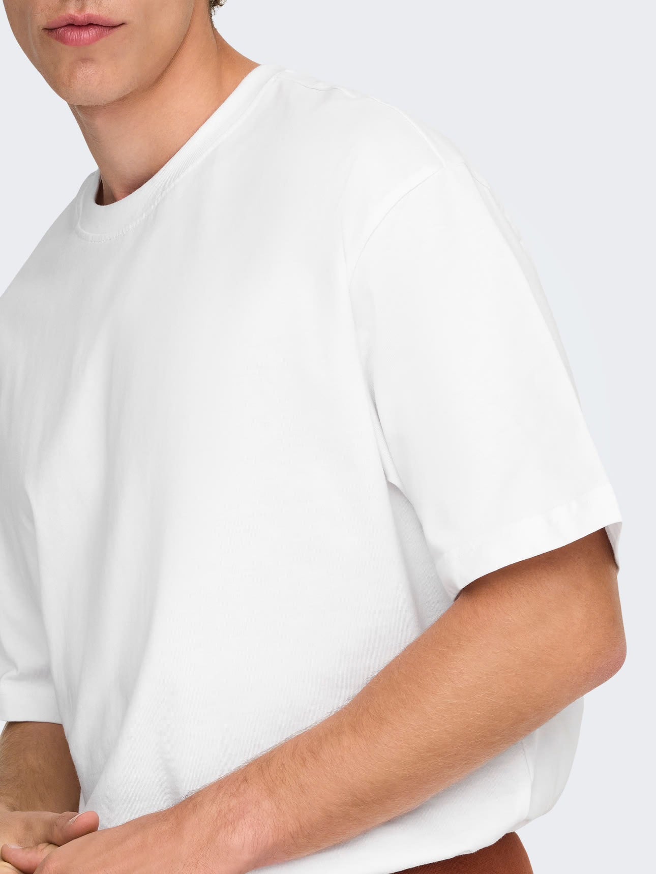 Only & Sons - T-Shirt Oversize Bright White