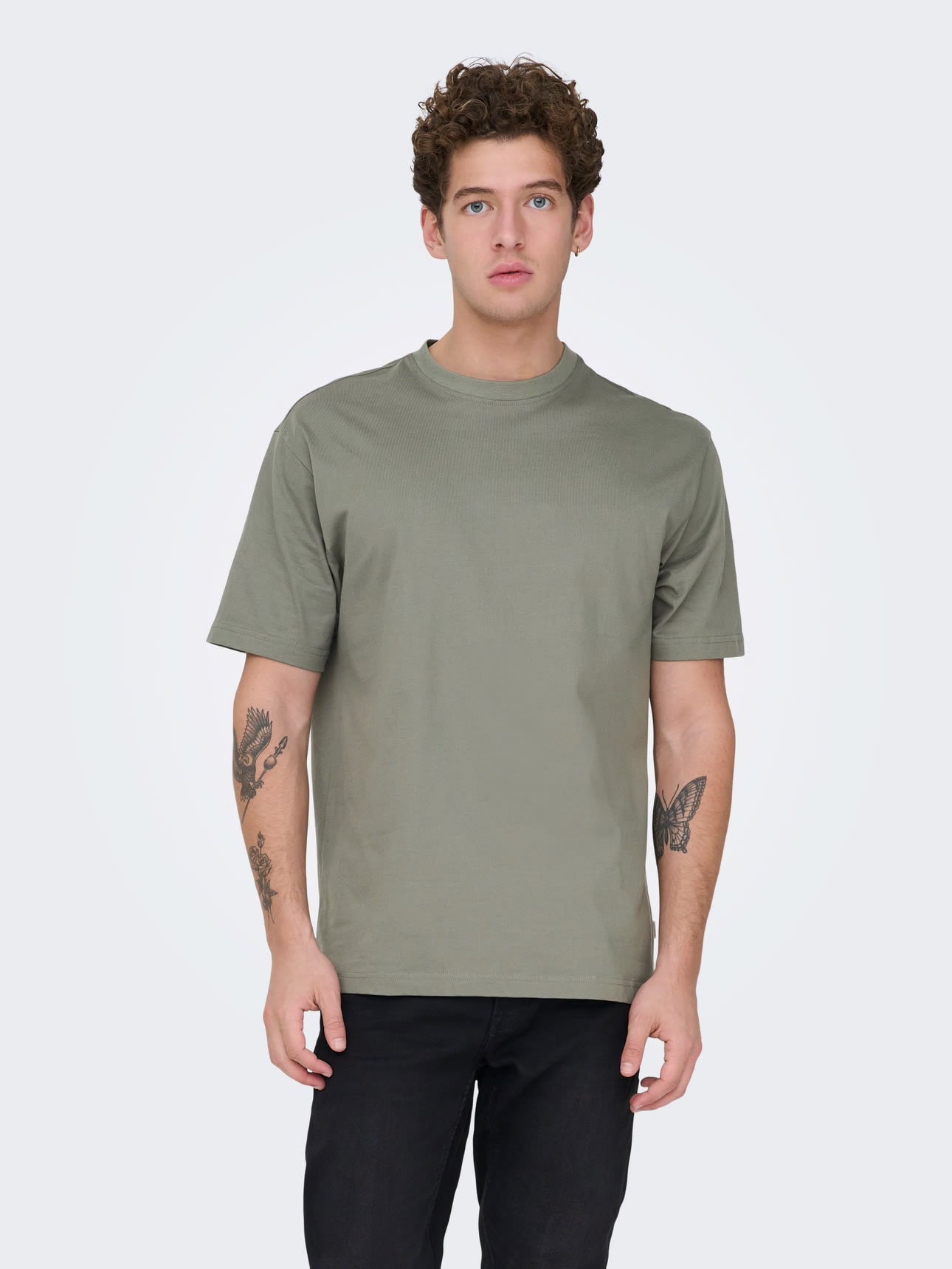 Only & Sons - T-Shirt Oversize Castor Gray
