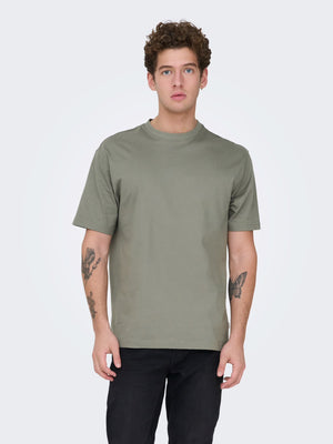Only & Sons - T-Shirt Oversize Castor Gray