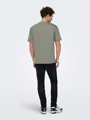 Only & Sons - T-Shirt Oversize Castor Gray