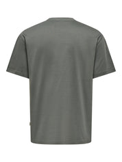 Only & Sons - T-Shirt Oversize Castor Gray