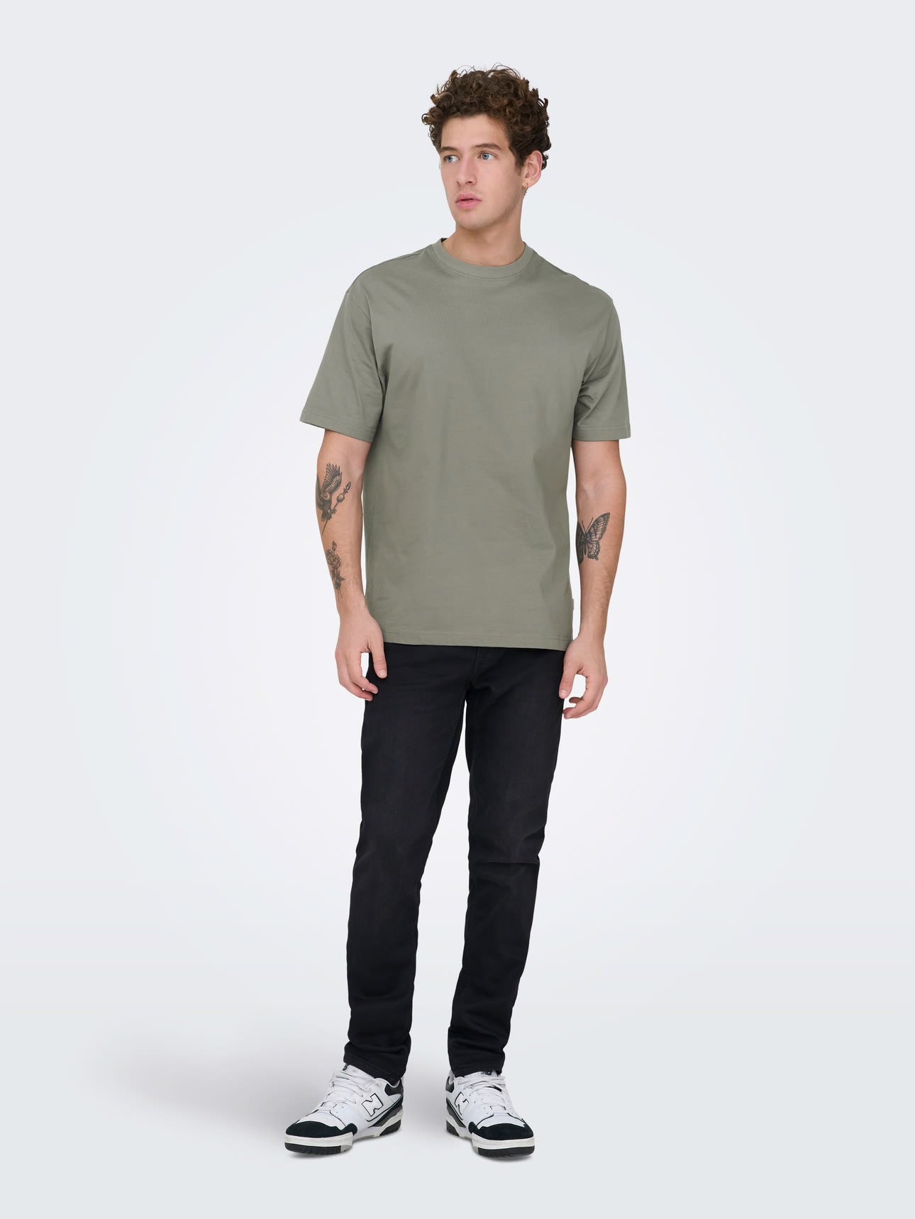 Only & Sons - T-Shirt Oversize Castor Gray