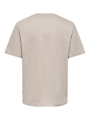 Only & Sons - T-Shirt Oversize Silver Lining