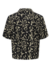 Only & Sons - Camicia Hawaiana Floral Black