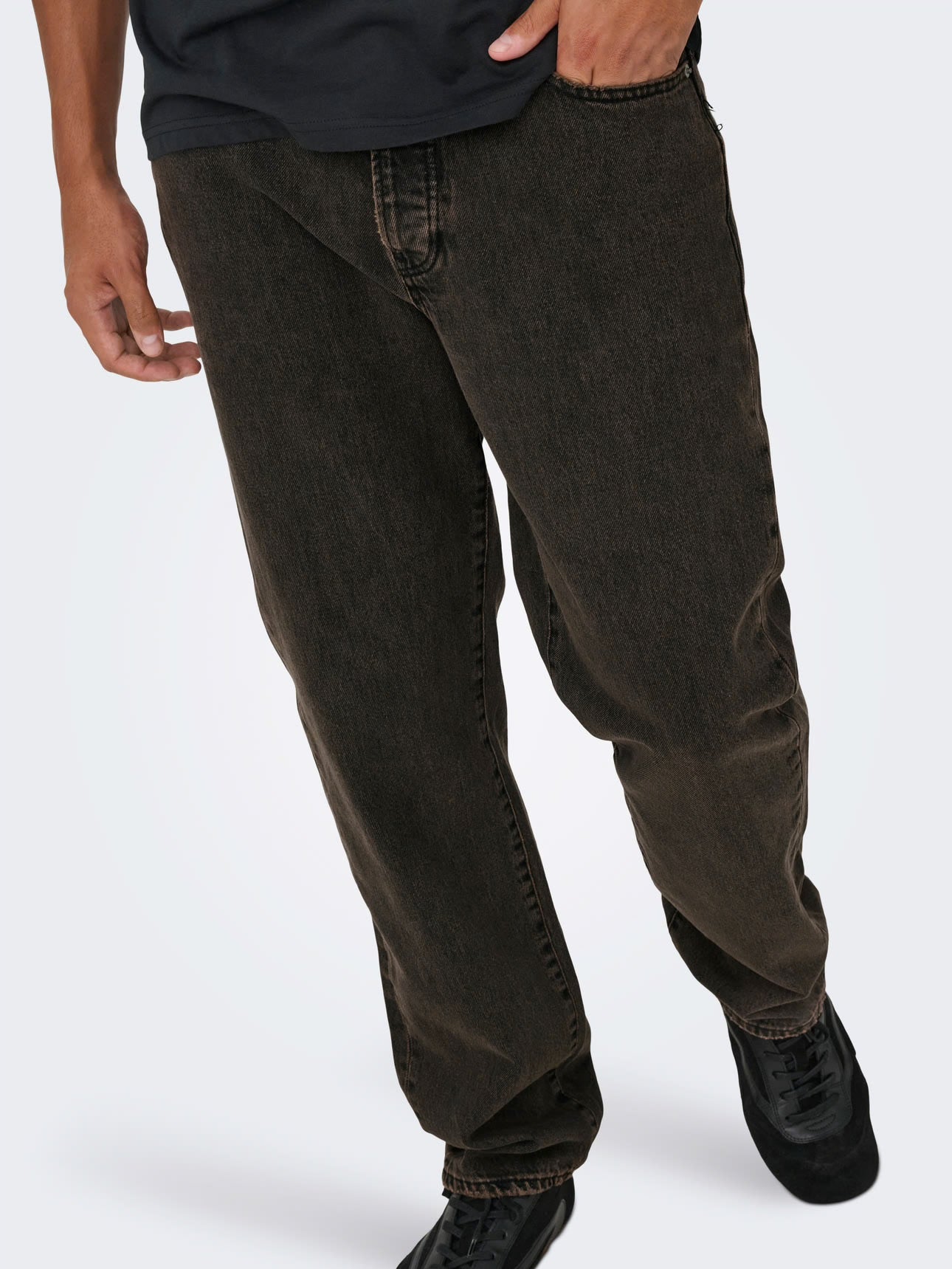 ONSEdge Straight Jeans - dettaglio tasca posteriore