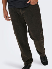 ONSEdge Straight Jeans - dettaglio tasca posteriore
