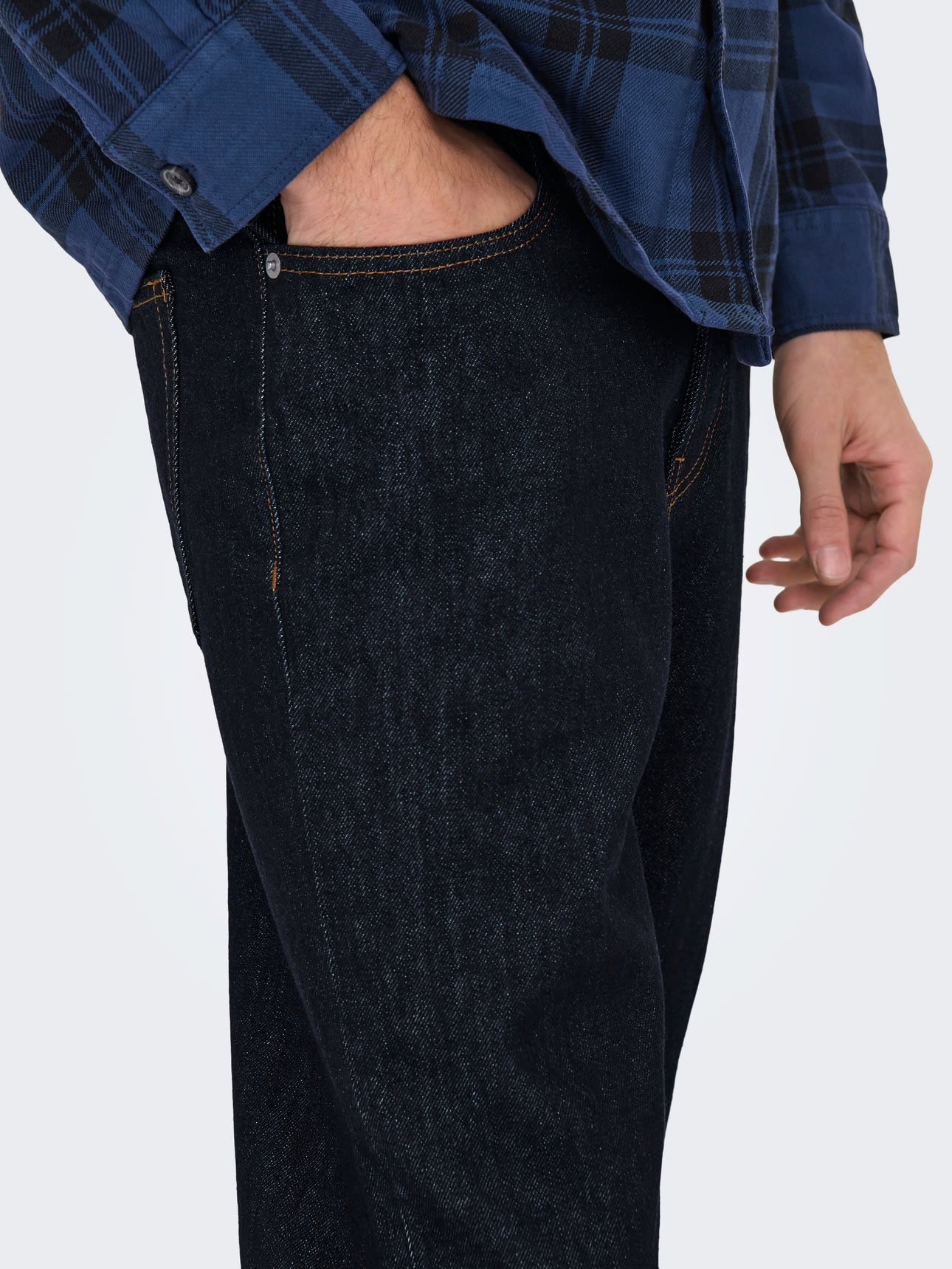 ONSEdge Straight Jeans - dettaglio tasca posteriore
