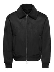 ONSSpencer teddy nera - retro su fondo bianco
