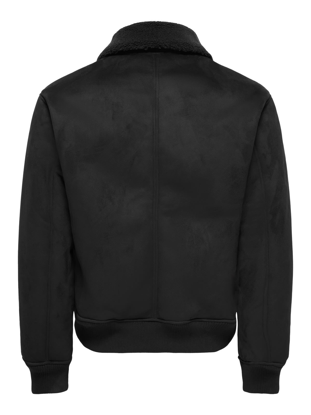 ONSSpencer teddy nera - fronte su fondo bianco