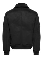 ONSSpencer teddy nera - fronte su fondo bianco