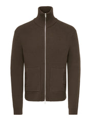 ONSStay cardigan marrone - fronte su fondo bianco