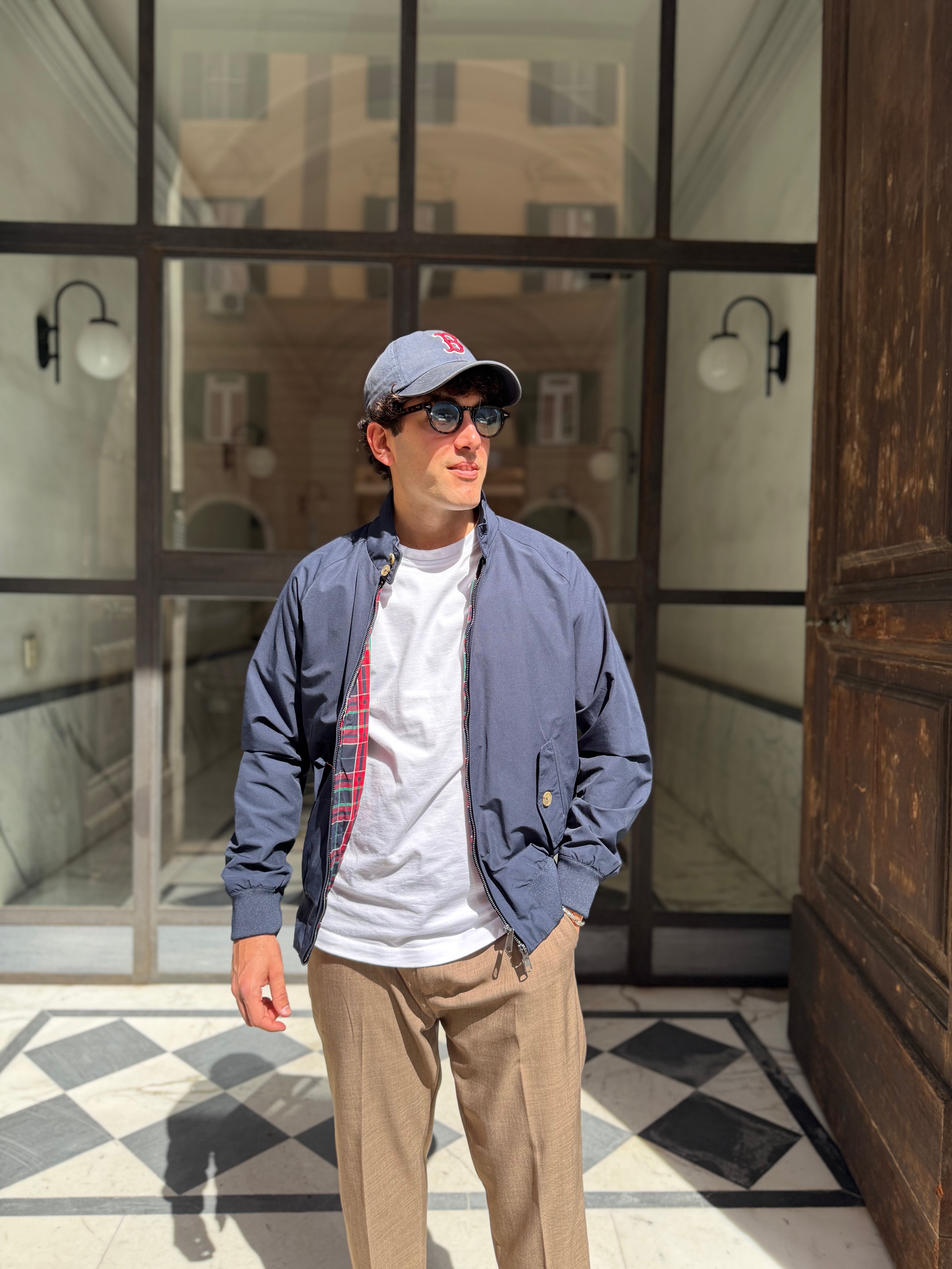 Four Brothers - Giubbino Baracuta  Blu