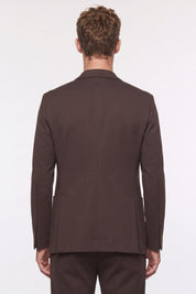 Four Brothers- Blazer Jersey Marrone