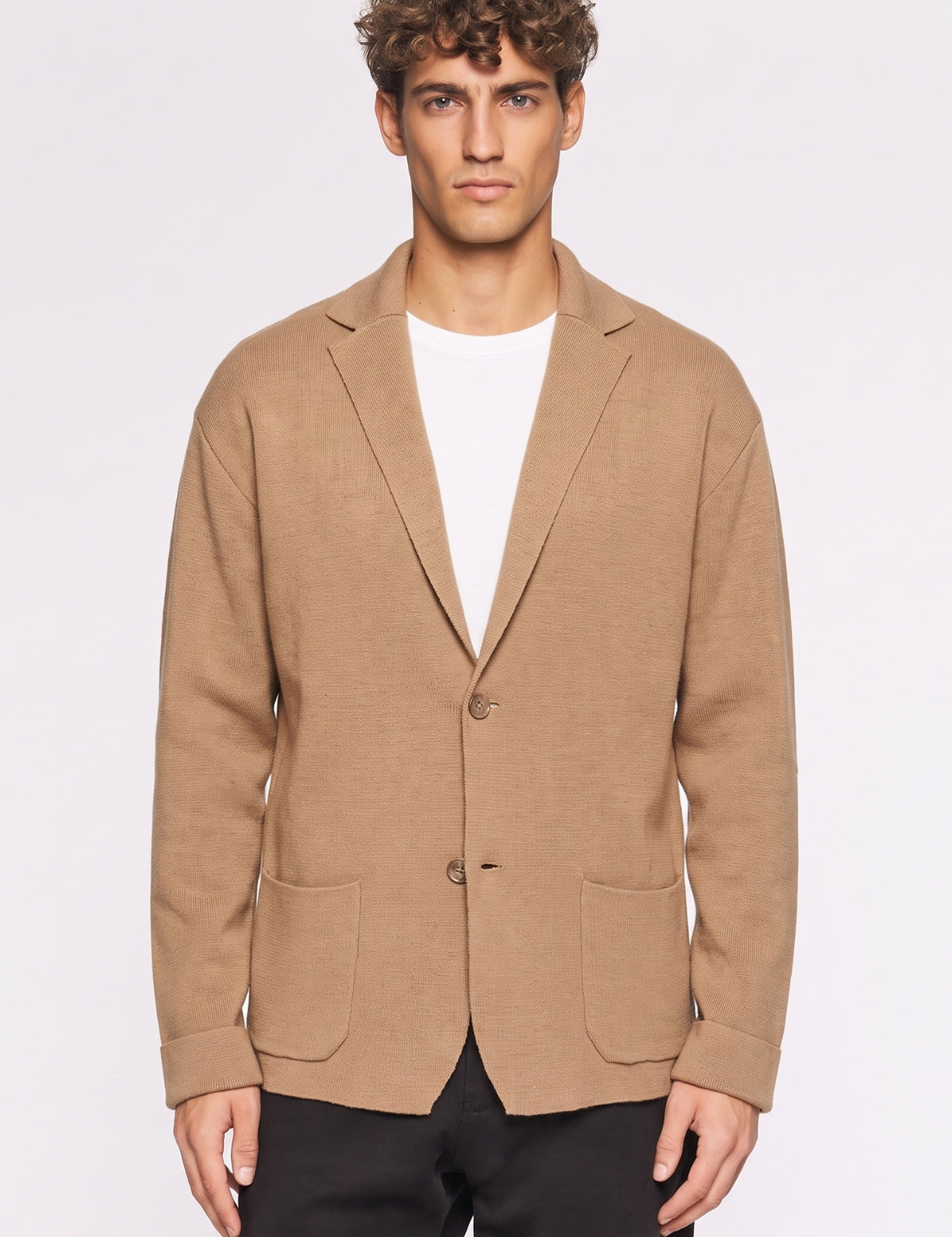 Four Brothers- Giacca Punto Milano Cotone Beige