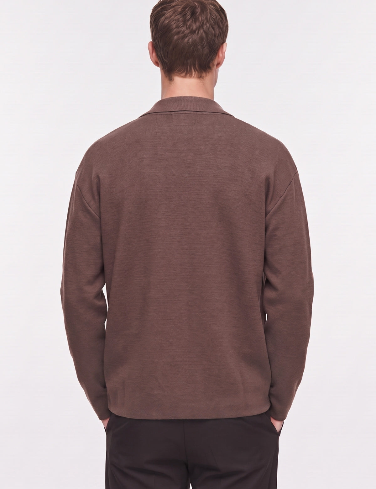 Four Brothers- Giacca Punto Milano Cotone Marrone