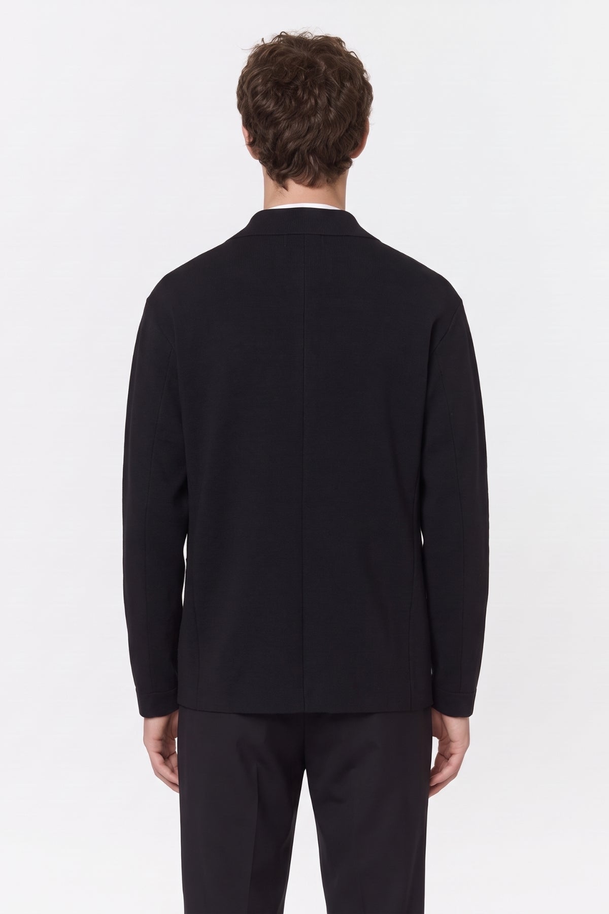 Four Brothers- Giacca Punto Milano Cotone Nero
