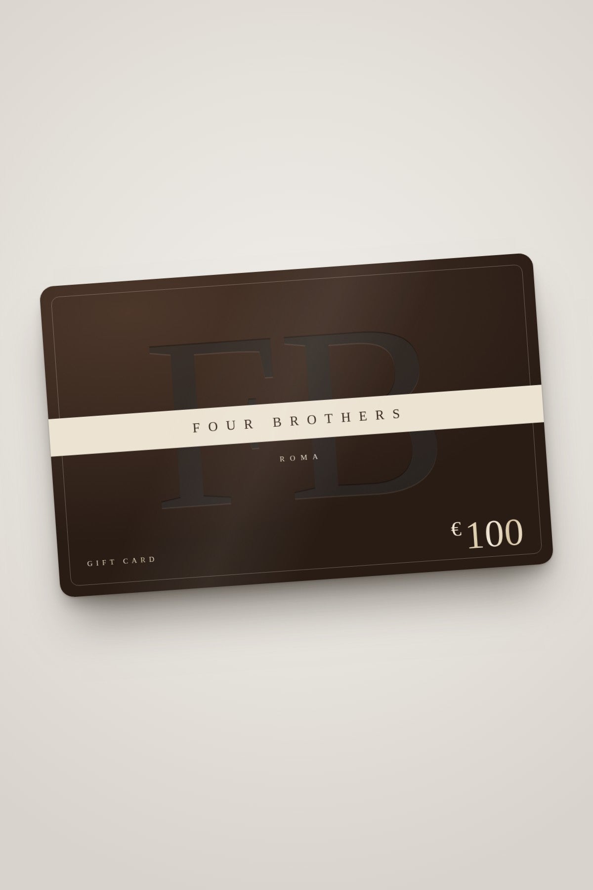 Four Brothers Gift Card da 100 €