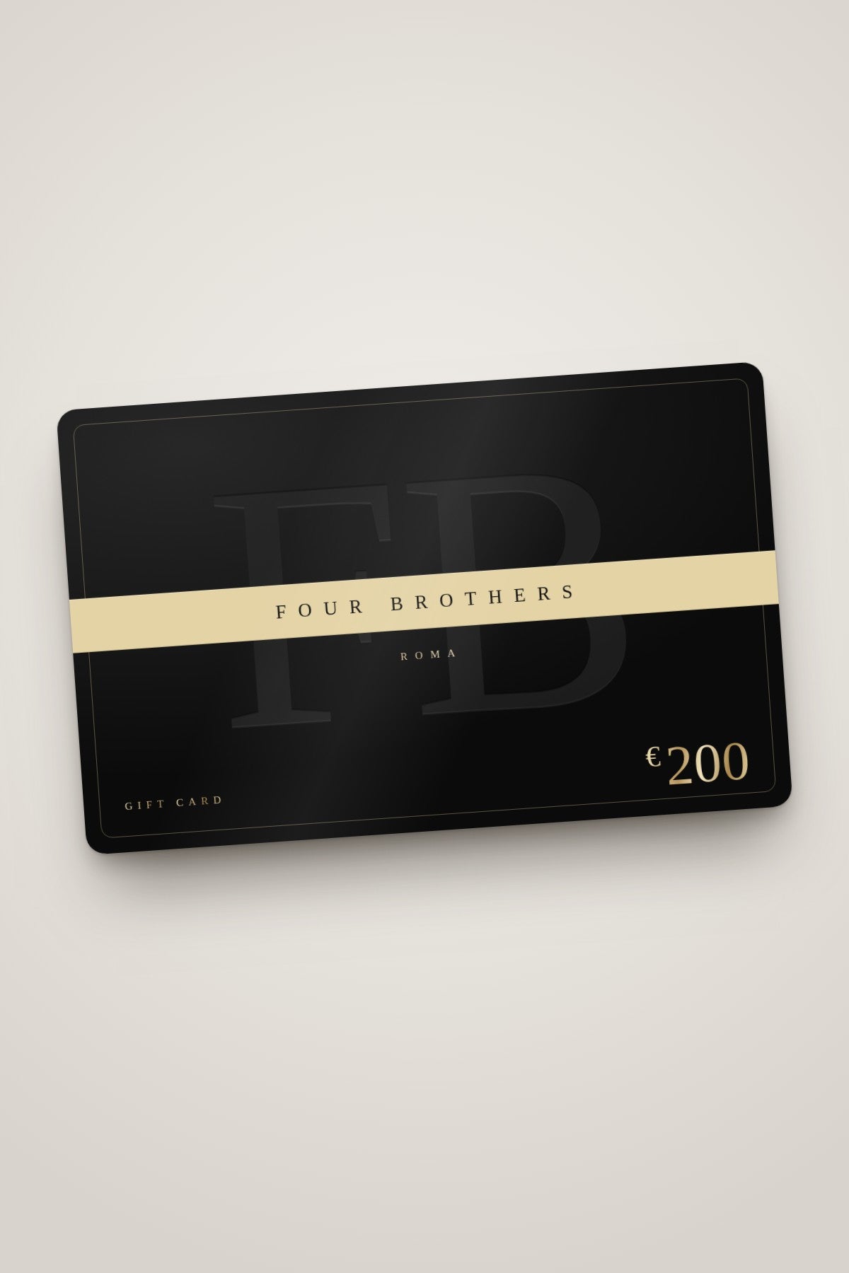 Four Brothers Gift Card da 200 €