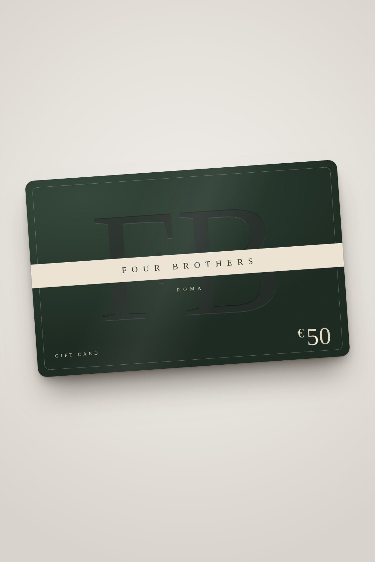Four Brothers Gift Card da 50 €