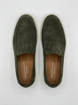 Four Brothers- Mocassino Vera Pelle Verde