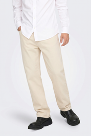 Only & Sons - Jeans Straight Fit Panna