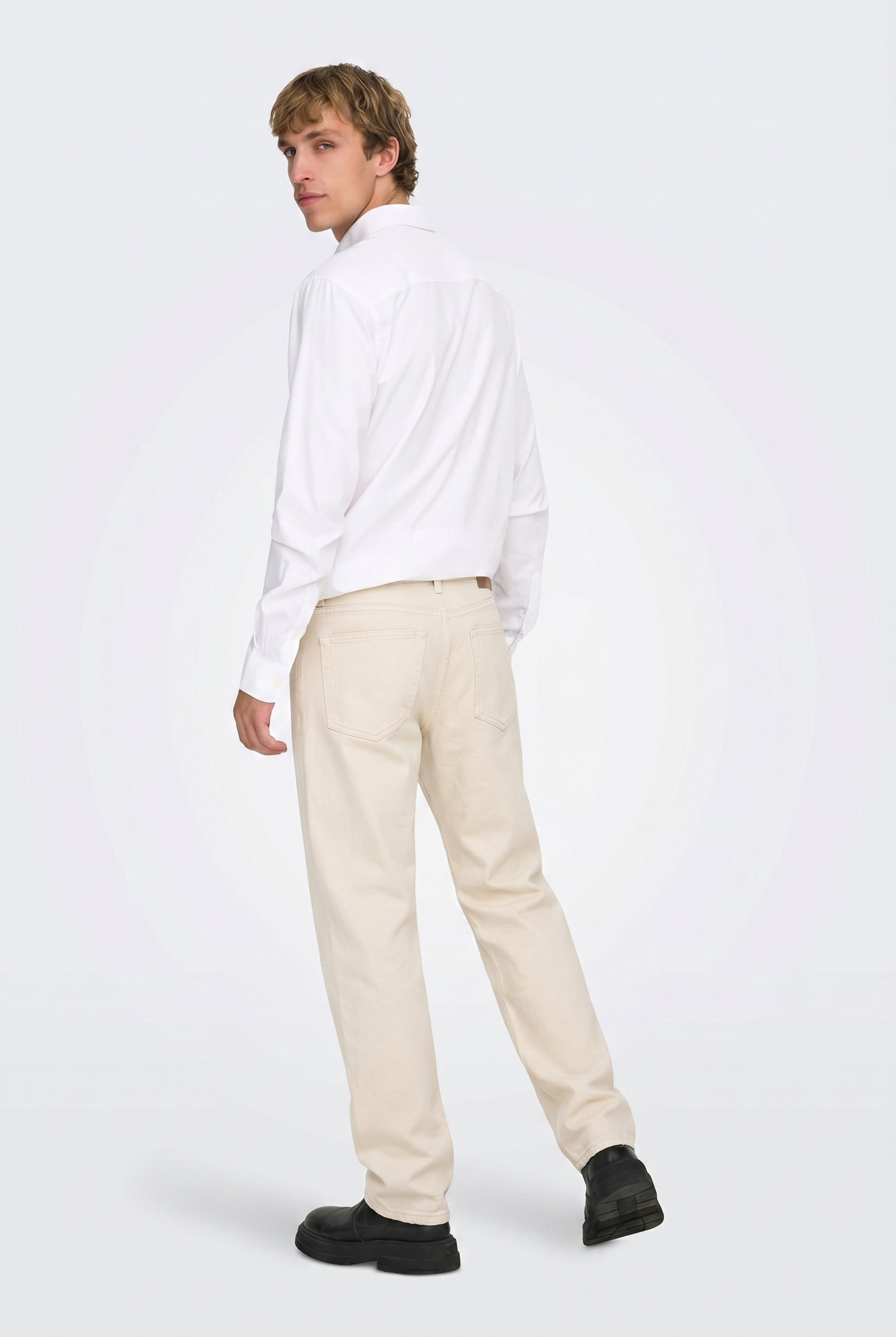 Only & Sons - Jeans Straight Fit Panna