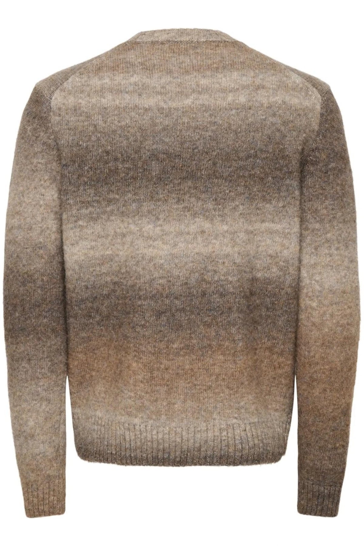ONLY & SONS- Maglione a Fantasia Marrone
