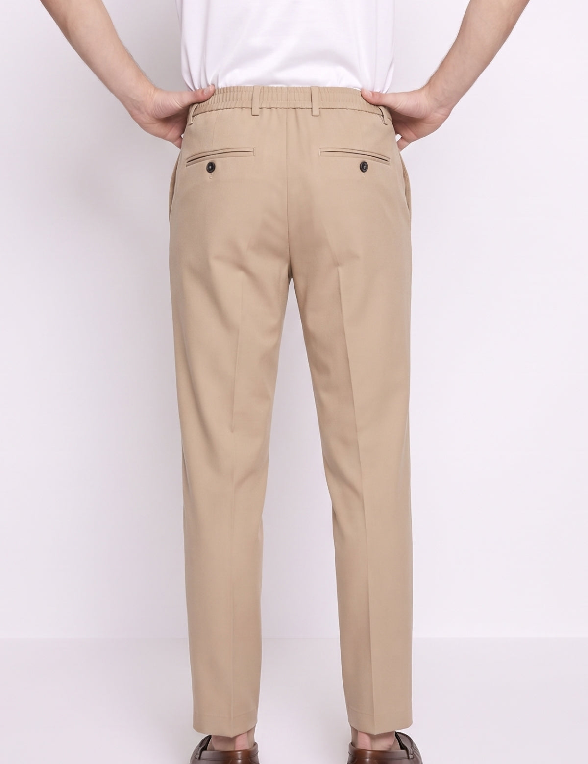 Four Brothers- Pantalone Porto Cervo Capri Fit Beige