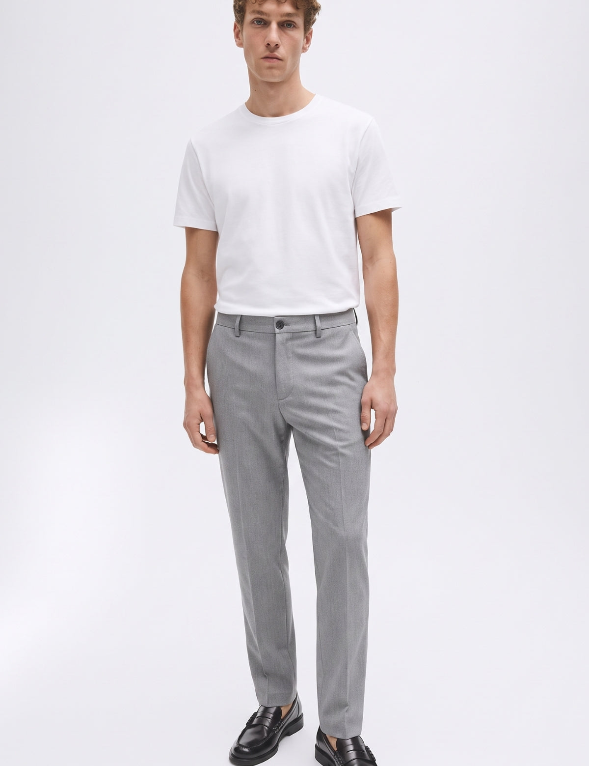 Four Brothers- Pantalone Porto Cervo Capri Fit Grigio