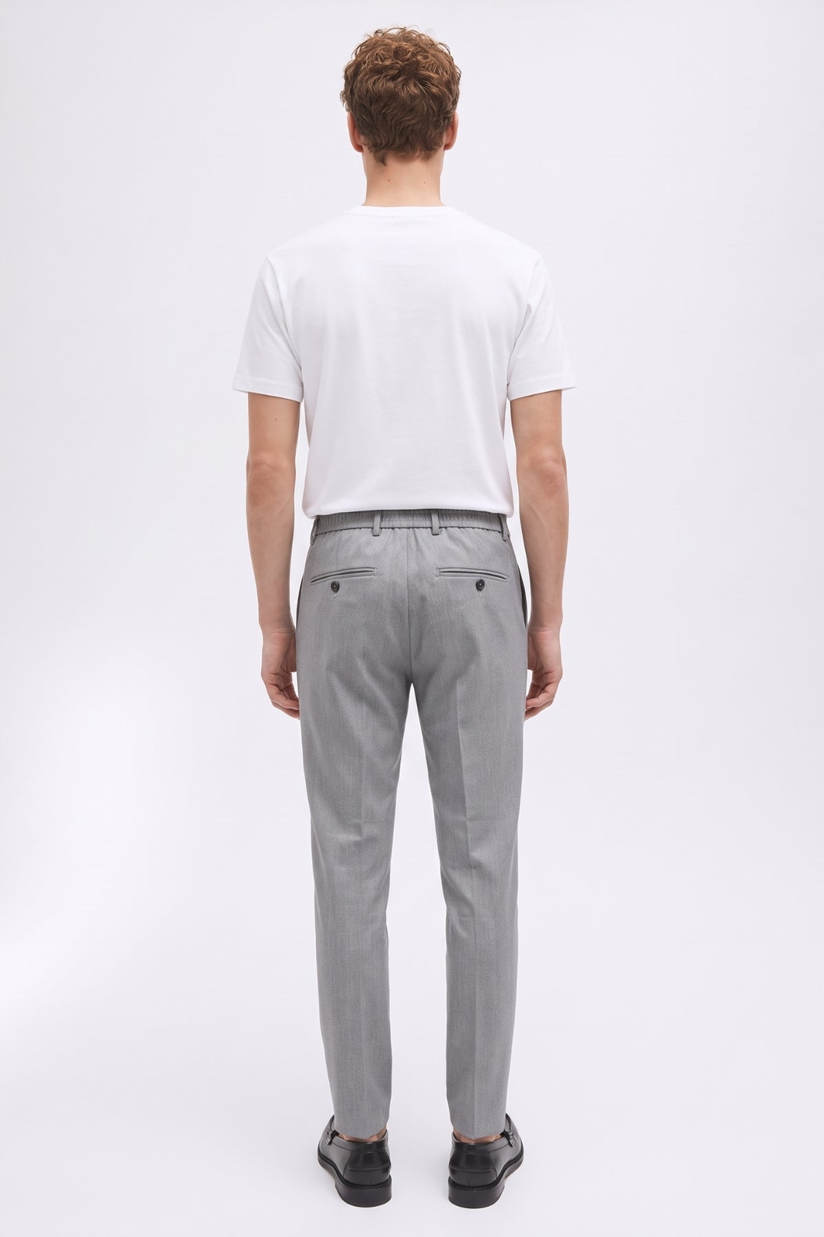 Four Brothers- Pantalone Porto Cervo Capri Fit Grigio