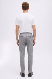 Four Brothers- Pantalone Porto Cervo Capri Fit Grigio