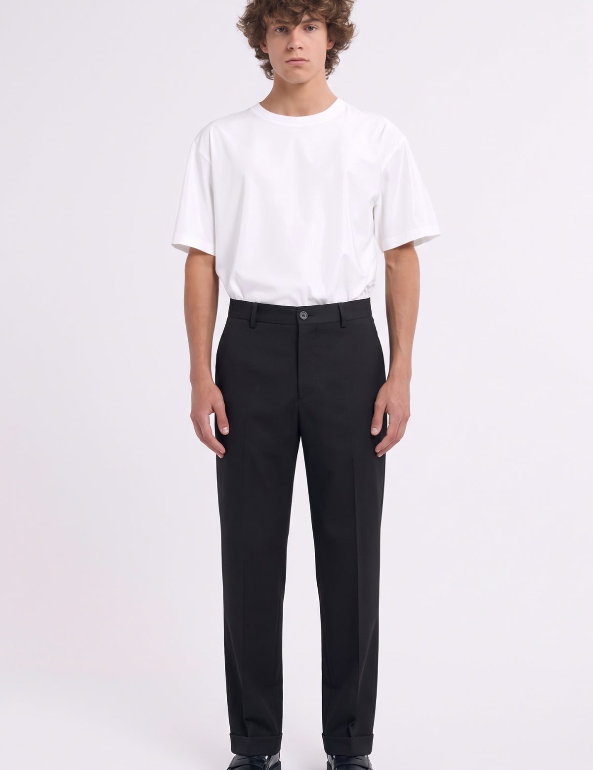 Four Brothers- Pantalone Porto Cervo Capri Fit Nero