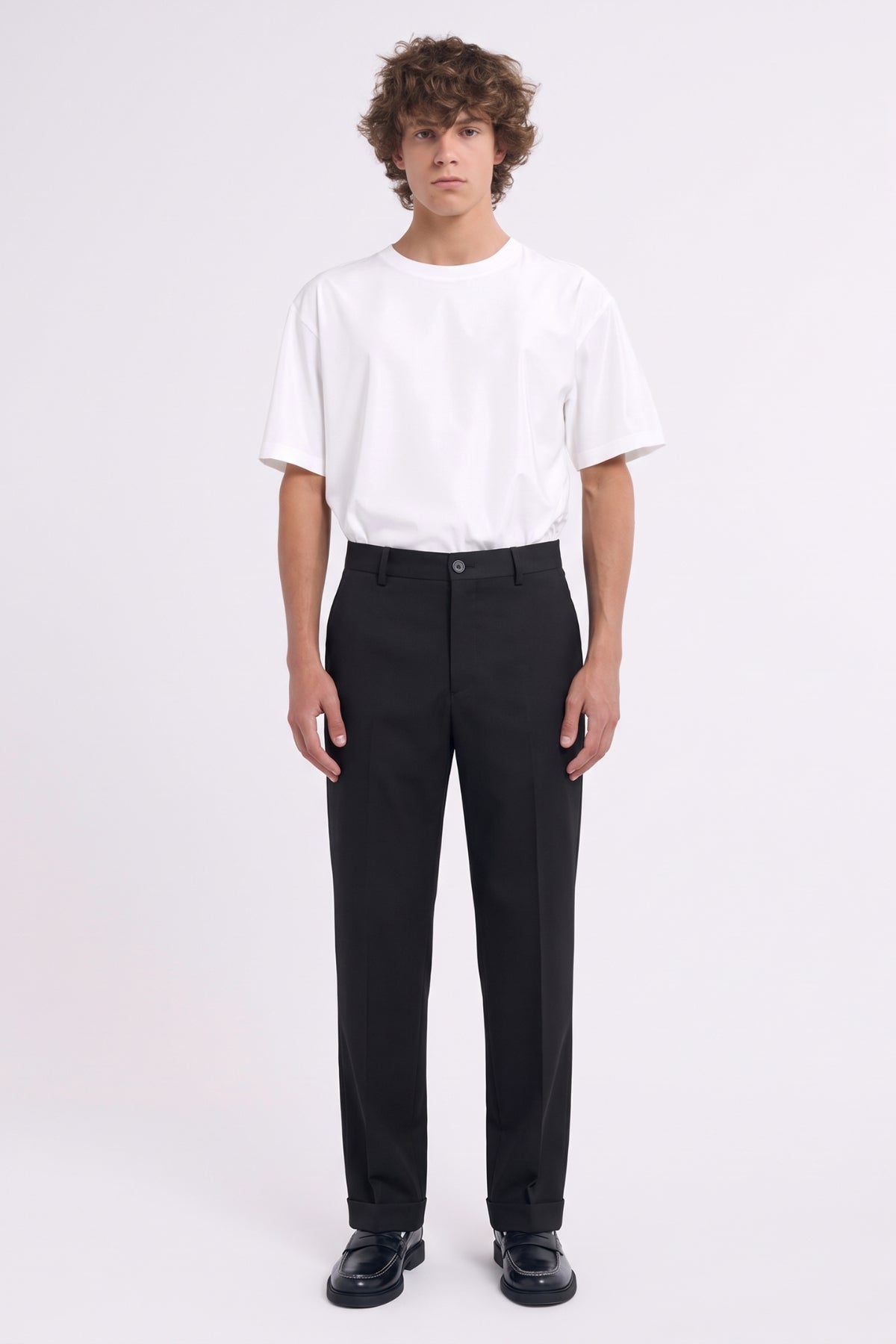Four Brothers- Pantalone Porto Cervo Capri Fit Nero