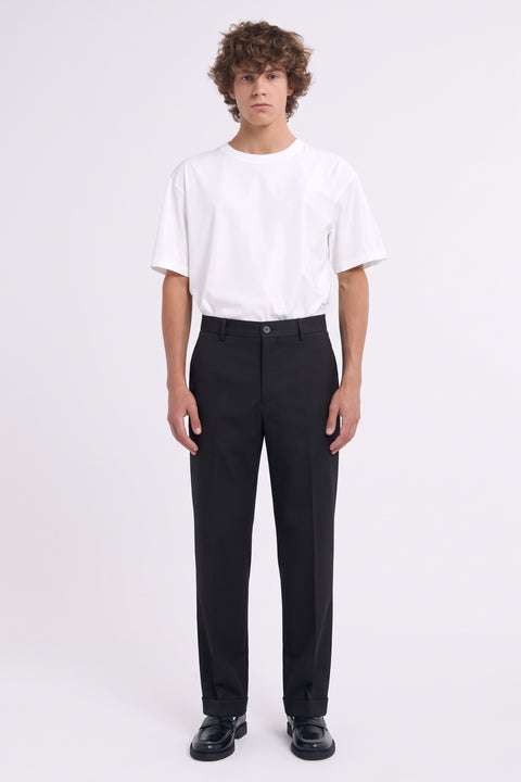 Four Brothers- Pantalone Porto Cervo Capri Fit Nero