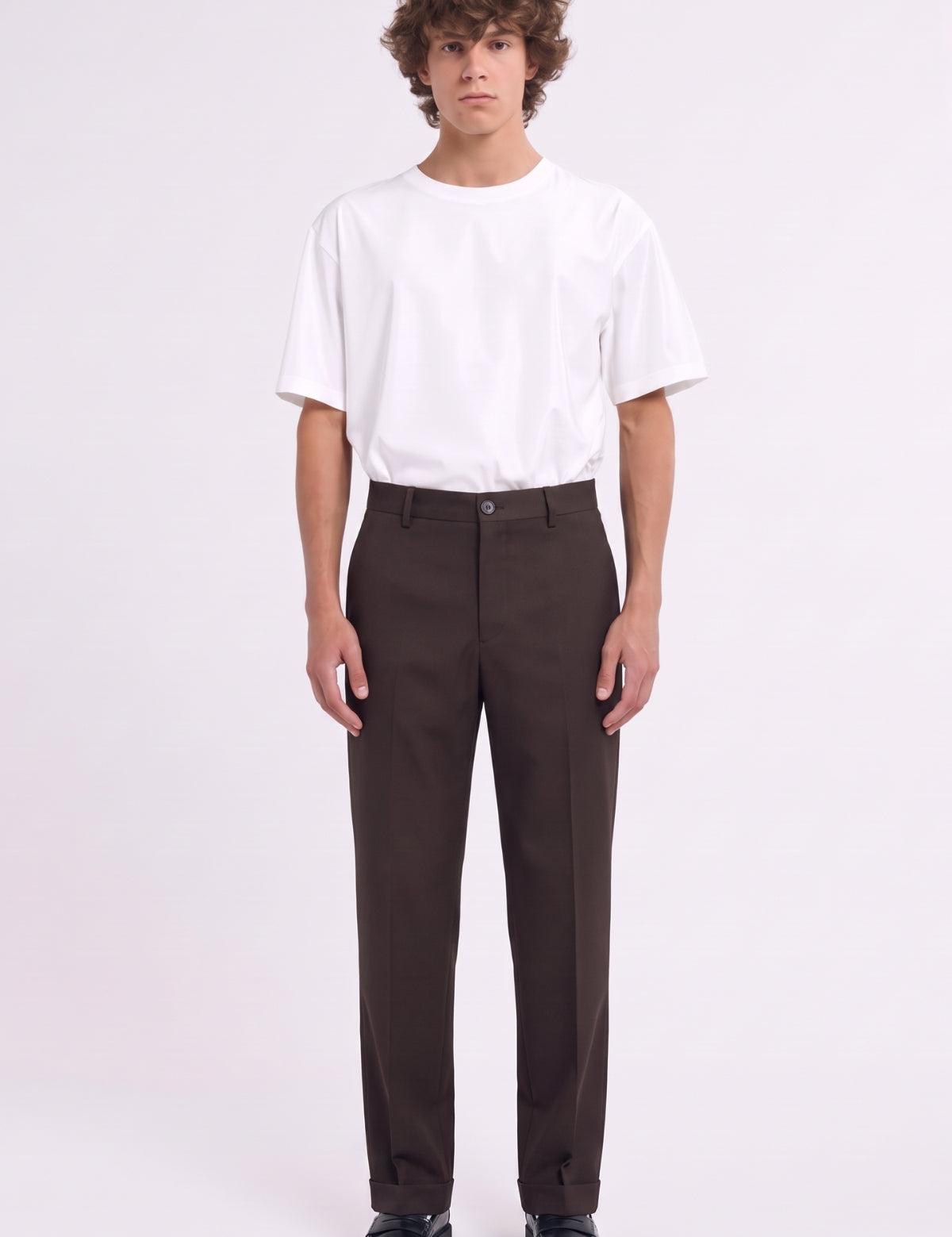 Four Brothers- Pantalone Porto Cervo Capri Fit Testa di Moro