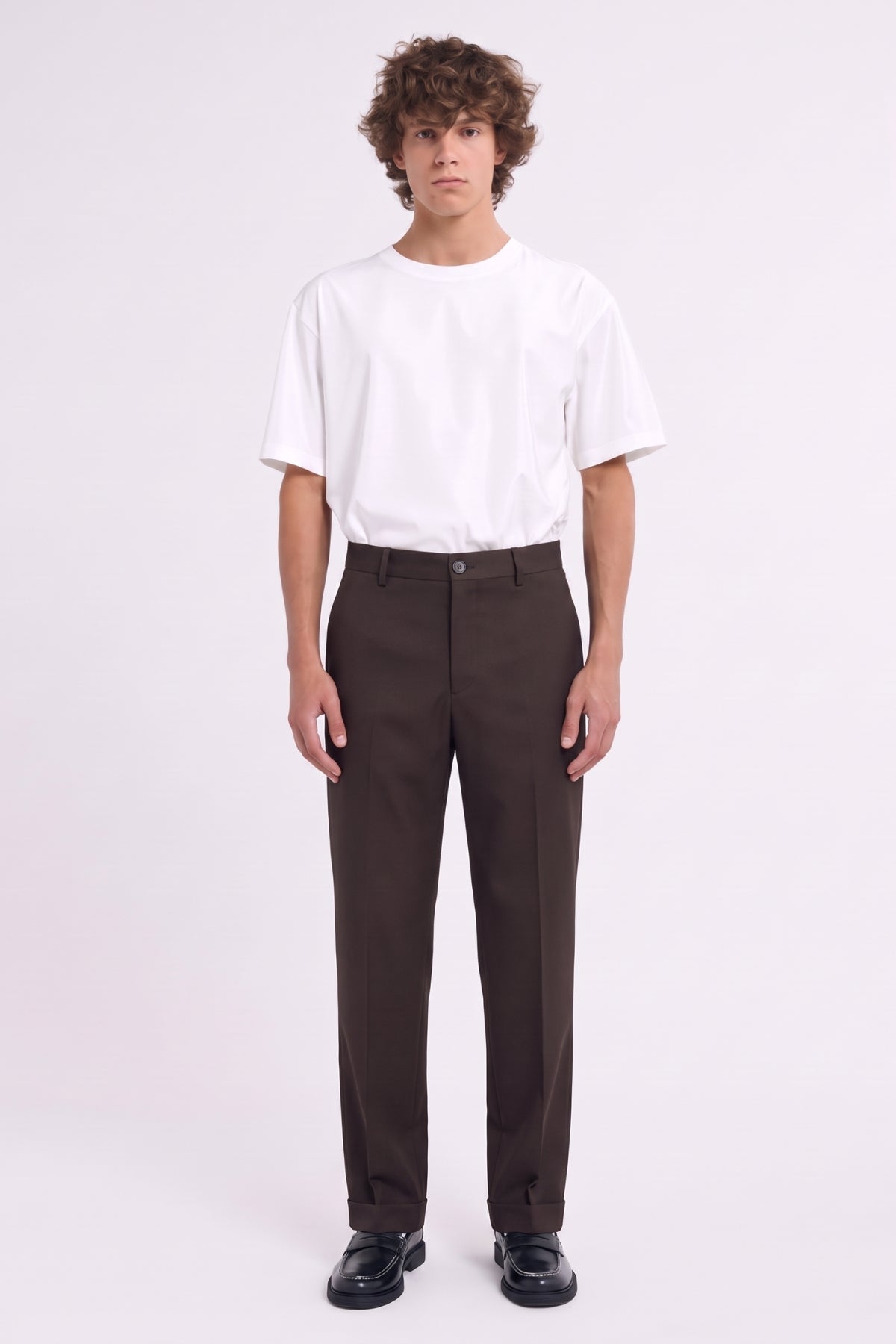 Four Brothers- Pantalone Porto Cervo Capri Fit Testa di Moro