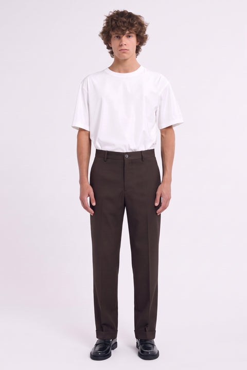 Four Brothers- Pantalone Porto Cervo Capri Fit Testa di Moro