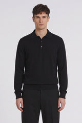Four Brothers- Polo Lana Merino Nero